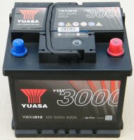 YUASA YBX3012 Starterbatterie 12 V 52 Ah 450 A...