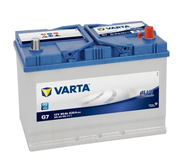 Varta G7 - Autobatterie Blue Dynamic 12V / 95Ah / 830A