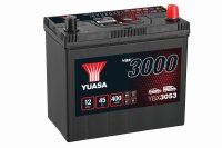 YUASA YBX3053 Starterbatterie 12 V 45 Ah 400 A...